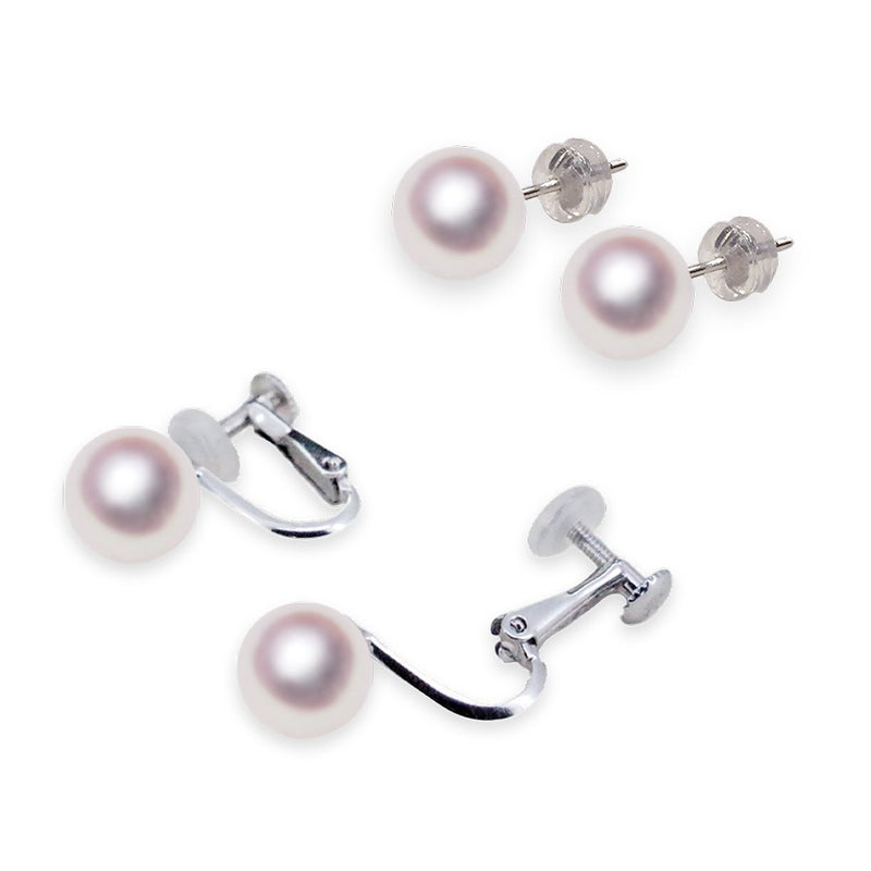 8.0～8.5㎜ Earrings or earring set Teri: A roll: A Kizu: B -TENSEI PEARL ONLINE STORE Tensei Pearl Official Mail Order Shop