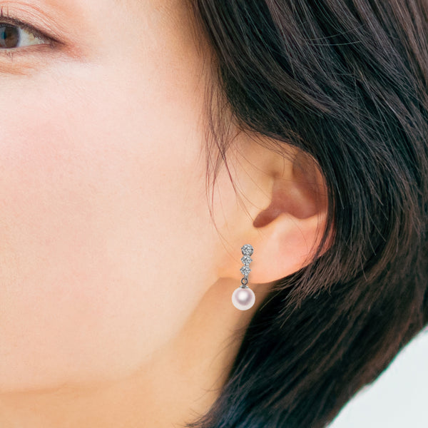 SV 7.5㎜ Design earrings