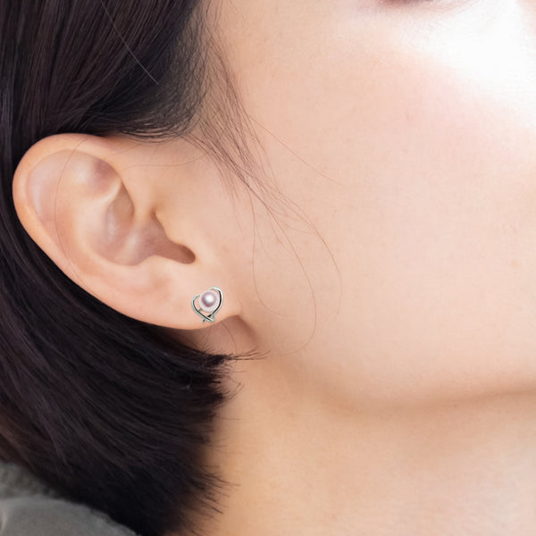 K14WG5.5㎜設計耳環-tensei珍珠在線商店Tenari Pearl官方郵購商店