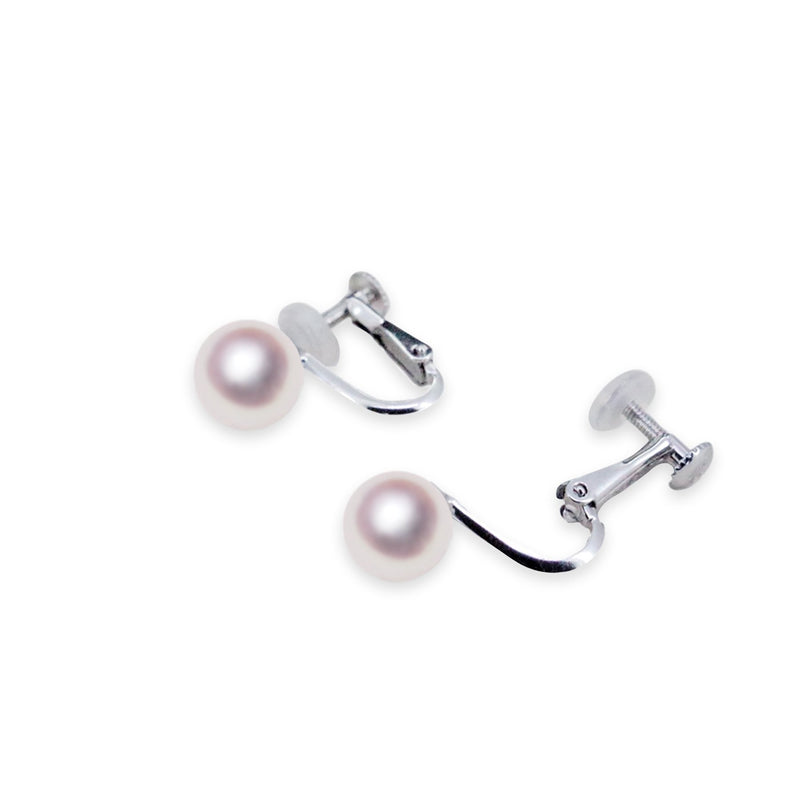 K14WG7.5㎜簡單的耳環-tensei Pearl在線商店Tenari Pearl官方郵購商店