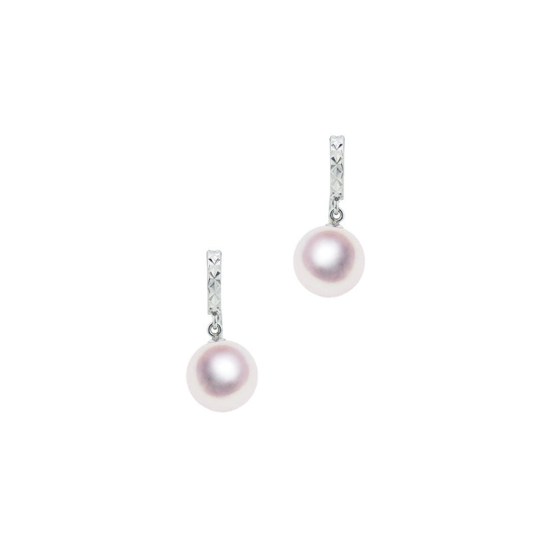 K14WG 7.5㎜ Design earrings -TENSEI PEARL ONLINE STORE Tensei Pearl Official Mail Order Shop