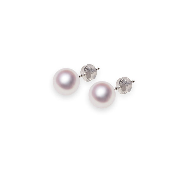 K14WG8.0㎜簡單的耳環-tensei珍珠在線商店Tenari Pearl官方郵購商店