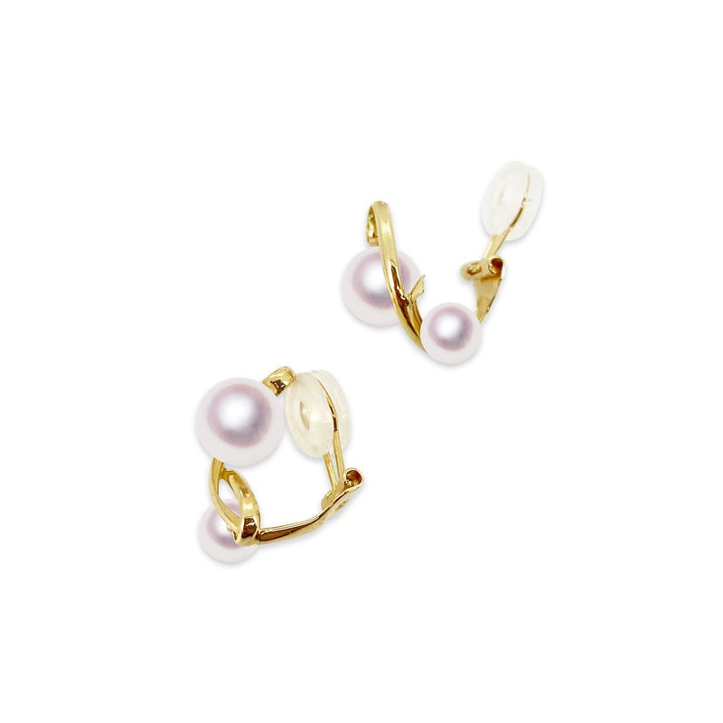 K18 5.0㎜ / 7.0㎜ Design earrings -TENSEI PEARL ONLINE STORE Tenari Pearl Official Mail Order Shop