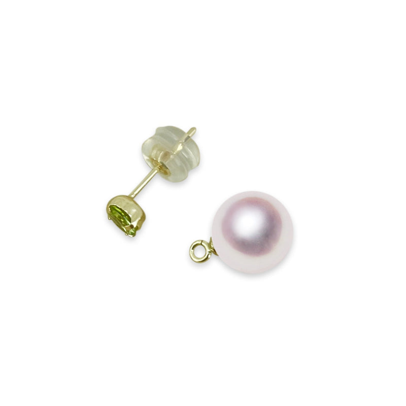 K187.5㎜2Way設計耳環橄欖石-tensei珍珠在線商店Tenari Pearl官方郵購商店