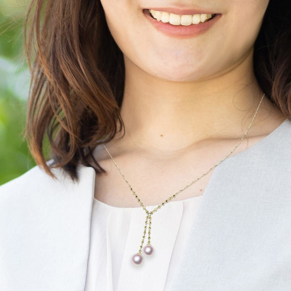 1798 美品❣️K18 あこや真珠7.5-8mm ネックレスペンダント あこや真珠 ペンダント7.5-8.0mm K18WG/K18YG | あこや真珠ペンダント