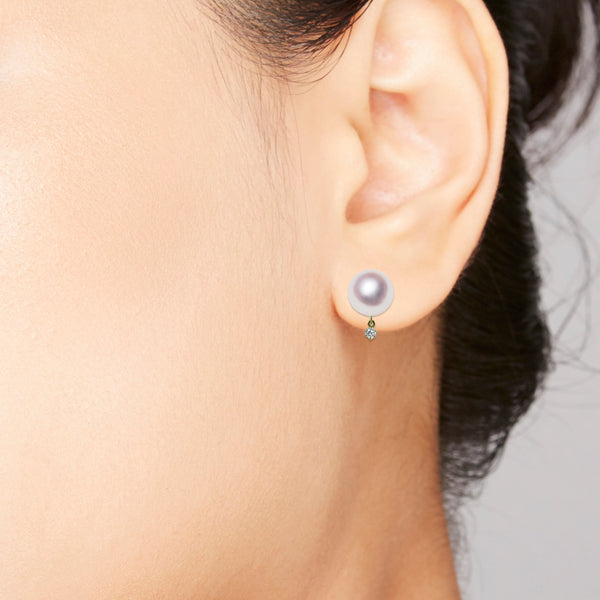 K188.5㎜設計耳環D0.06CT -tensei珍珠在線商店Tenari Pearl官方郵購商店
