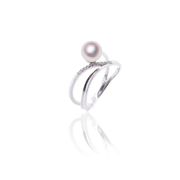 K18WG 5.5㎜ Ring -TENSEI PEARL ONLINE STORE Tensei Pearl Official Mail Order Shop