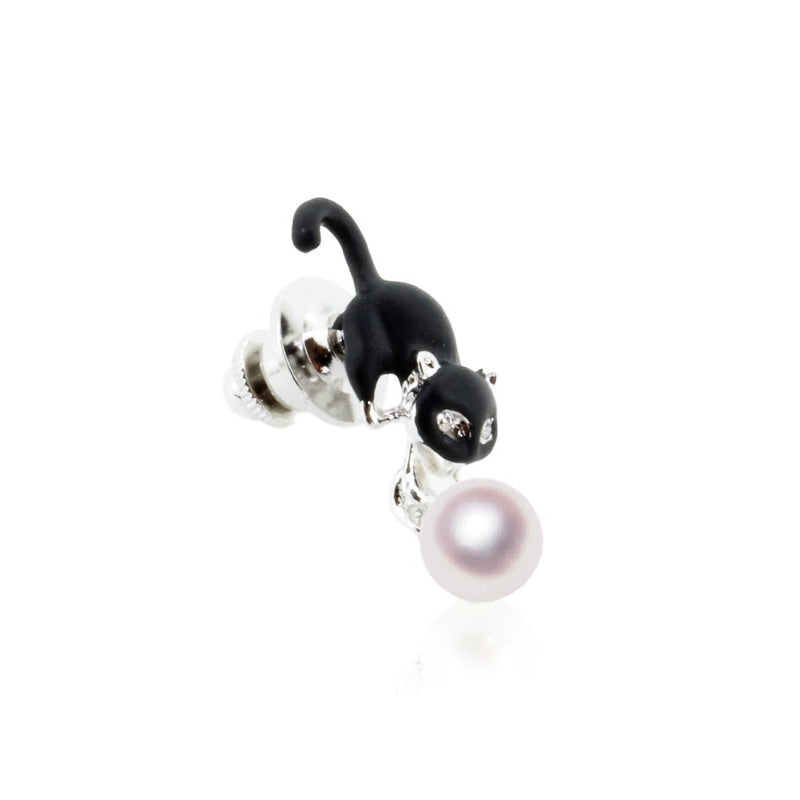 別針胸針 黑貓-tensei珍珠在線商店Tensei pearl官方郵購商店