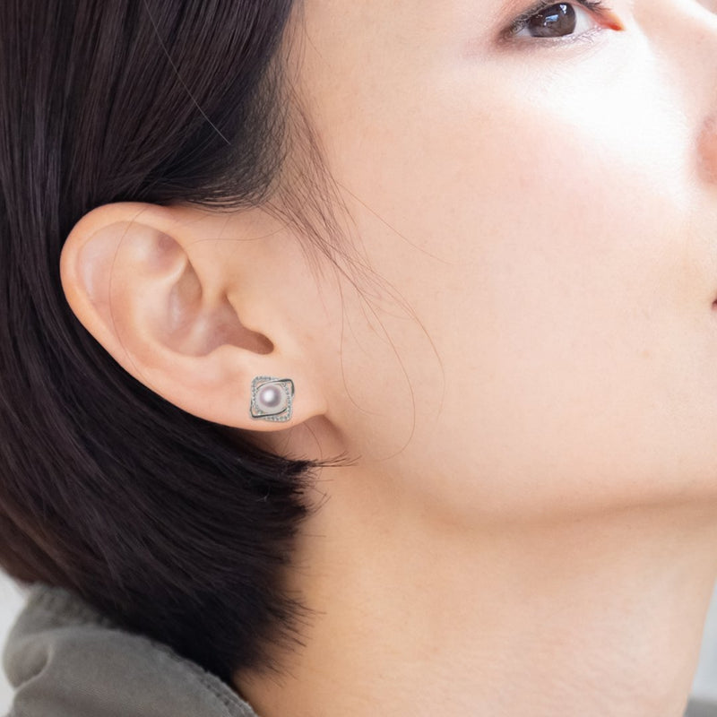 SV7.0㎜設計耳環 -  Tensei Pearl在線商店Tenari Pearl官方郵購商店
