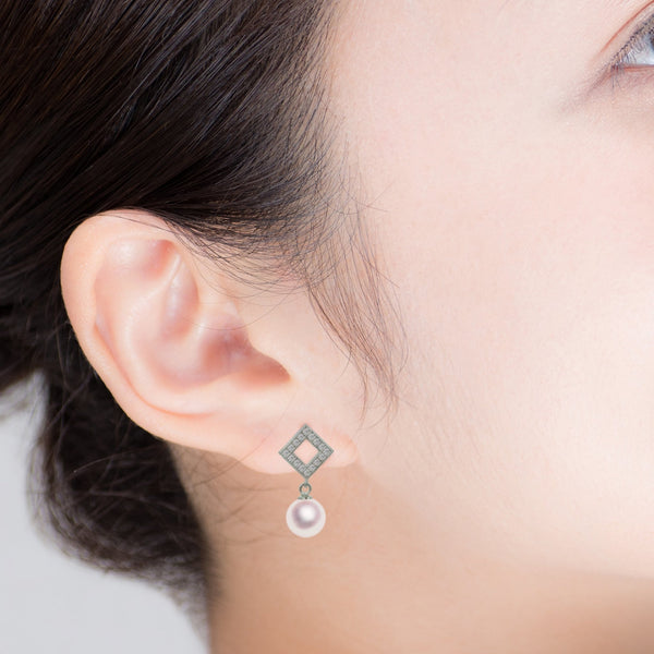 SV 7.5㎜ Design Earrings -TENSEI PEARL ONLINE STORE Tenari Pearl Official Mail Order Shop