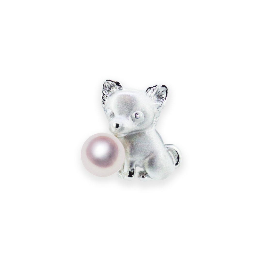 SV 7.5㎜ ピンブローチ チワワ | Tensei Pearl Online Store 天成真珠 